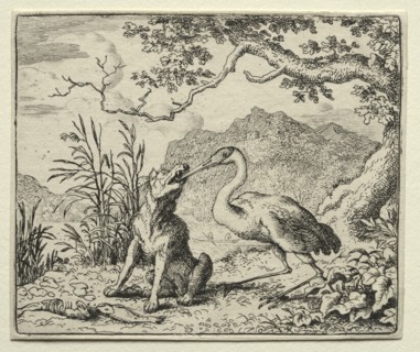 Reynard the Fox: The Ungrateful Wolf. Creator: Allart van Everdingen (Dutch, 1621-1675).