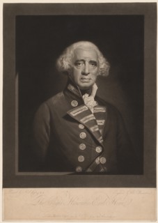 Richard, Earl Howe, 1794. Creator: Robert Dunkarton (British, 1744-c. 1817).