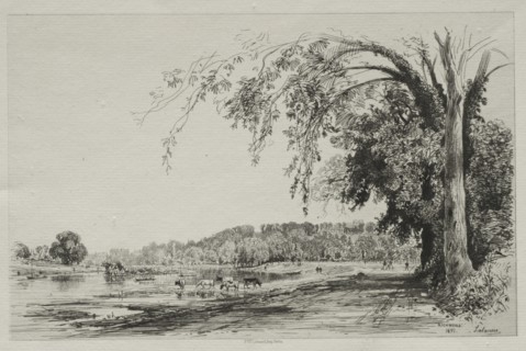 Richmond, 1871. Creator: Maxime Lalanne (French, 1827-1886).