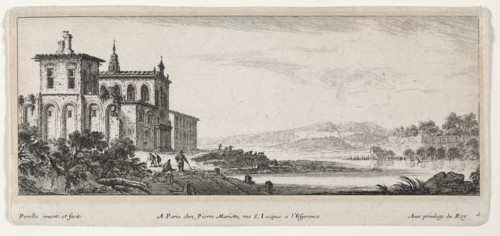 River Scene. Creator: Gabriel Perelle (French, c. 1603-1677).