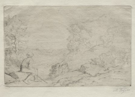 Rocks. Creator: Alphonse Legros (French, 1837-1911).
