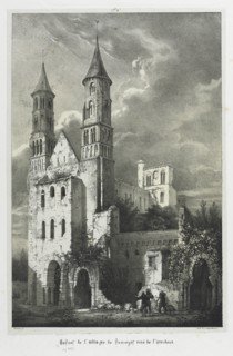 Ruins of the Abbey of Jumièges. Creator: Jean Truchot (French, 1798-1823).