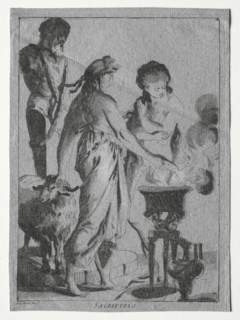 Sacrifice, c. 1775-1776. Creator: Giovanni David (Italian, 1743-1790).