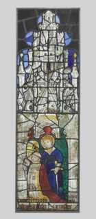 Saint Catherine with a Kneeling Male Donor, 1400s. Creator: Unknown.