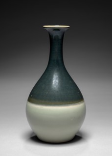Sake Flask: Arita Ware, Imari Type, 17th century. Creator: Unknown.