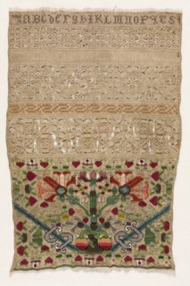 Sampler, 1600s. Creator: Unknown.