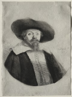 Samuel Manasseh Ben Israel, 1636. Creator: Rembrandt van Rijn (Dutch, 1606-1669).