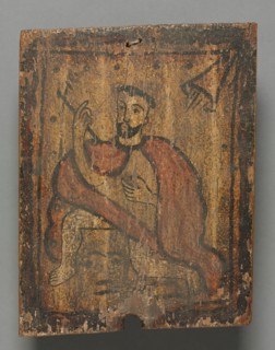 San Geronimo: santo de retablo, 1600s-1700s. Creator: Unknown.