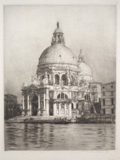 Santa Maria Della Salute #1, 1910. Creator: Mortimer Menpes (British, 1860-1938).