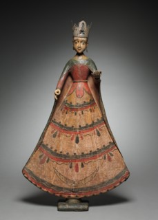 Santos: Virgin Crowned, 1800s. Creator: Unknown.