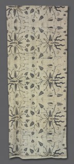 Sarong, 1850s-1860s. Creator: Unknown.