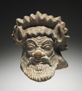 Satyr Head, 500s BC. Creator: Unknown.