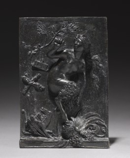 Satyress, c. 1525-1528. Creator: Giovanni Maria Mosca (Italian, 1495/99-1574).