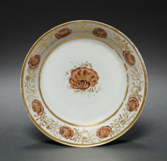 Saucer from Oliver Wolcott, Jr. Tea Service (2 of 6), 1785-1805. Creator: Unknown.