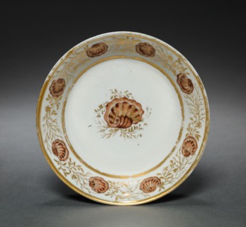 Saucer from Oliver Wolcott, Jr. Tea Service (4 of 6), 1785-1805. Creator: Unknown.
