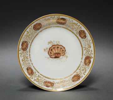 Saucer from Oliver Wolcott, Jr. Tea Service (6 of 6), 1785-1805. Creator: Unknown.