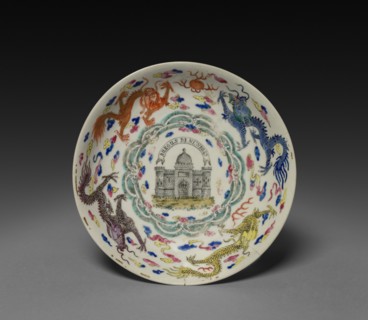 Saucer, c. 1750. Creator: Unknown.