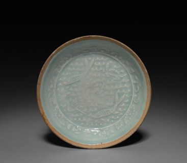 Saucer: Qingbai ware, 13th-14th Century. Creator: Unknown.
