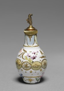 Scent Bottle, late 1700s. Creator: Staffordshire Factory (British).
