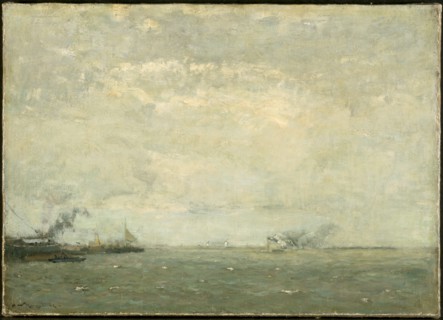 Seascape, 1892. Creator: Henry Ward Ranger (American, 1858-1916).