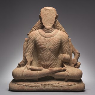 Seated Buddha, 400-430. Creator: Unknown.