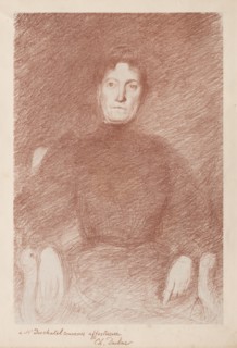 Seated Woman. Creator: Charles Marie Dulac (French, 1865-1898).