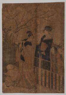 Serenade, 1753-1806. Creator: Kitagawa Utamaro (Japanese, 1753?-1806).