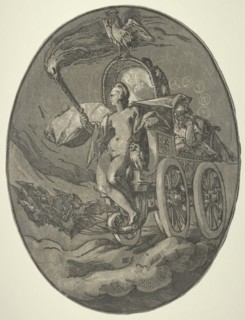 Seven Deities: Nox (Night), 1588-1590. Creator: Hendrick Goltzius (Dutch, 1558-1617).