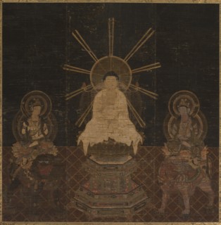 Shaka attended by Fugen and Monju, 1185-1333. Creator: Unknown.