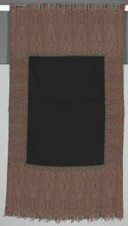 Shawl, c. 1860s. Creator: Unknown.