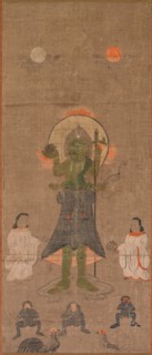 Shomen Kongo: The Blue-Faced Kongo, 17th century. Creator: Unknown.