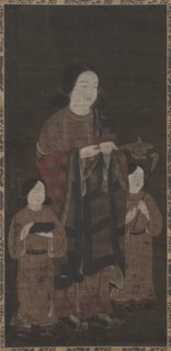 Shotoku Taishi and His Sons, 1300s. Creator: Unknown.