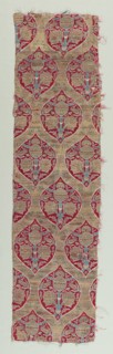 Silk and Gold Brocade Fragments, 1600-1650. Creator: Unknown.