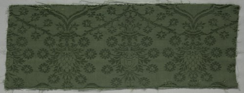 Silk Damask Textile, 1450-1599. Creator: Unknown.