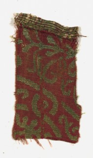 Silk Fragment, 13th century. Creator: Unknown.