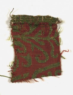 Silk Fragment, 13th century. Creator: Unknown.