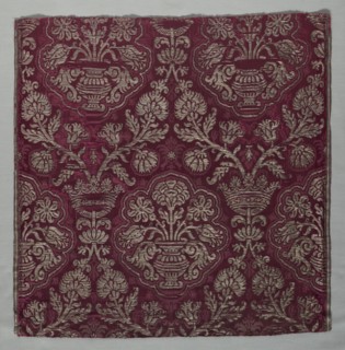 Silk Fragment, 1500s. Creator: Unknown.