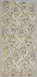 Silk Fragment, 1725-1774. Creator: Unknown.