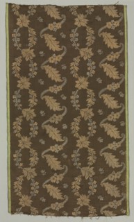 Silk Fragment, 18th century. Creator: Unknown.