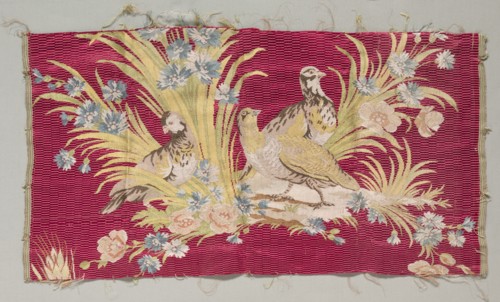 Silk Fragment, before 1779. Creator: Philippe de Lasalle (French, 1723-1805).