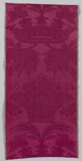 Silk Fragment, late 1600s. Creator: Unknown.