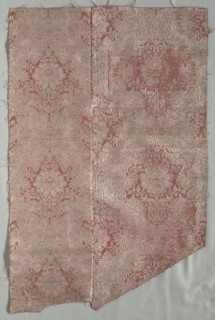 Silk Textile, late 1600s. Creator: Unknown.