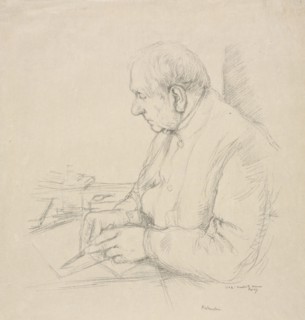 Sir Francis Seymour Haden, 1897. Creator: William Rothenstein (British, 1872-1945).