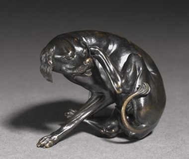 Sitting Dog Scratching Himself, c. 1525-1530. Creator: Unknown.