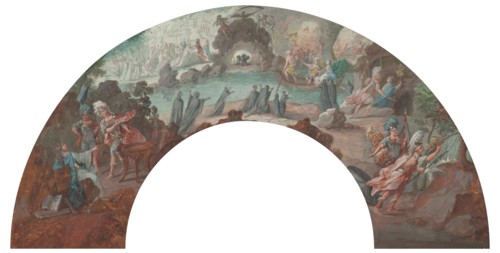 Sketch for the "Aeneid", 1700s. Creator: Anonymous.