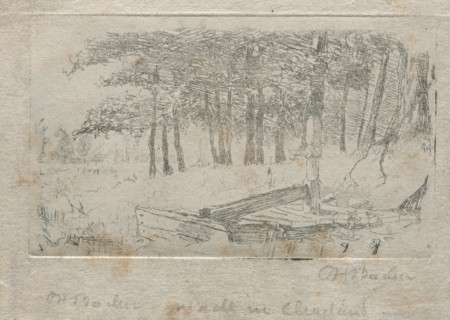 Sketch from Nature, 1879. Creator: Otto H. Bacher (American, 1856-1909).