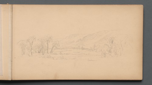 Sketchbook, page 06: "Gorham" (Maine), 1859. Creator: Sanford Robinson Gifford (American, 1823-1880).
