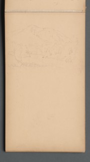 Sketchbook, page 08: Carter Mountian (?), 1859. Creator: Sanford Robinson Gifford (American, 1823-1880).