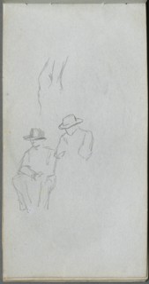 Sketchbook, page 32: Study of Figures. Creator: Ernest Meissonier (French, 1815-1891).