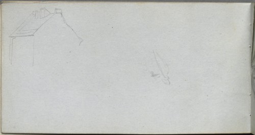 Sketchbook, page 54: Architecture Study. Creator: Ernest Meissonier (French, 1815-1891).
